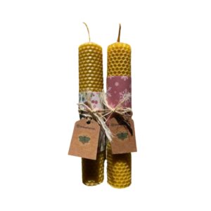 Vela de 1 lámina de Cera de Abeja