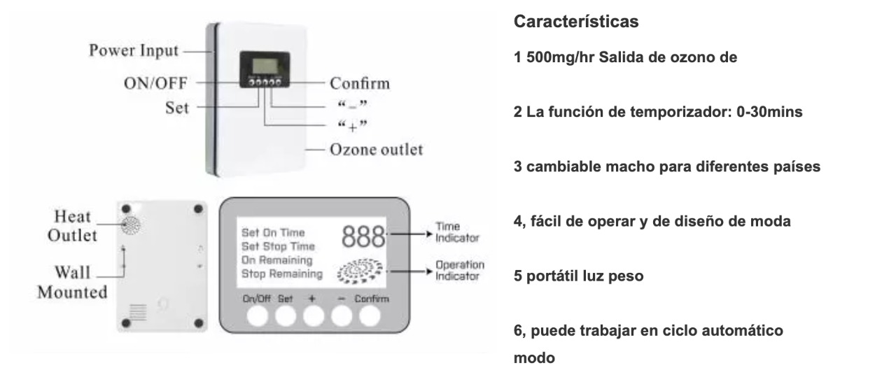 884abf82-ed39-4db4-9c63-b0507afd7f41 Household Generador de Ozono - Imagen 3