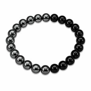 pulsera hematita y Ónix